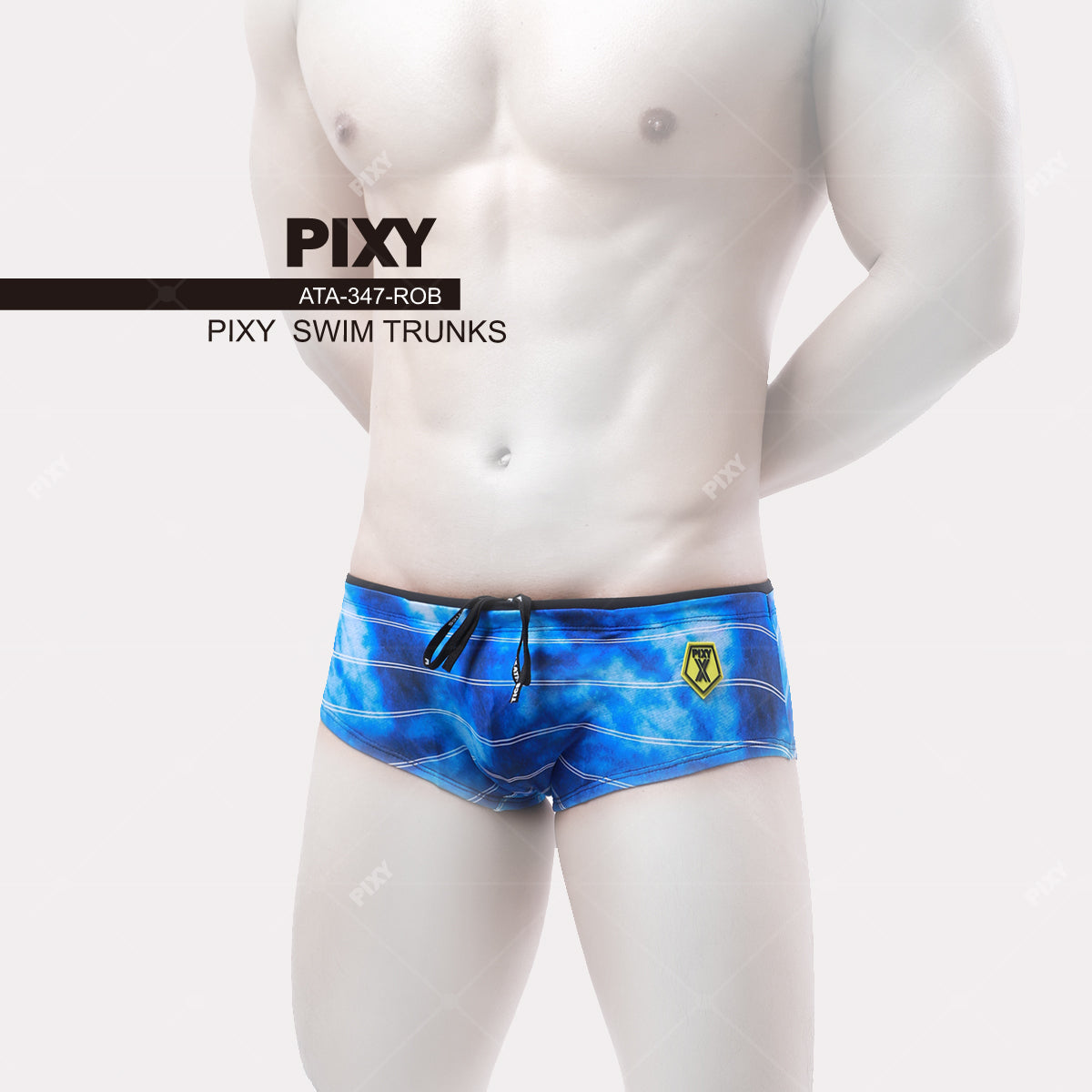 Denim hot sale swimming trunks