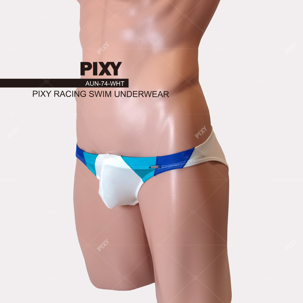 PIXY U-LIFT RACING BIKINI-UNDERWEAR-WHT