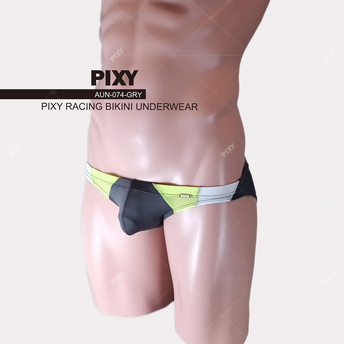 PIXY U-LIFT RACING BIKINI-UNDERWEAR-GRY