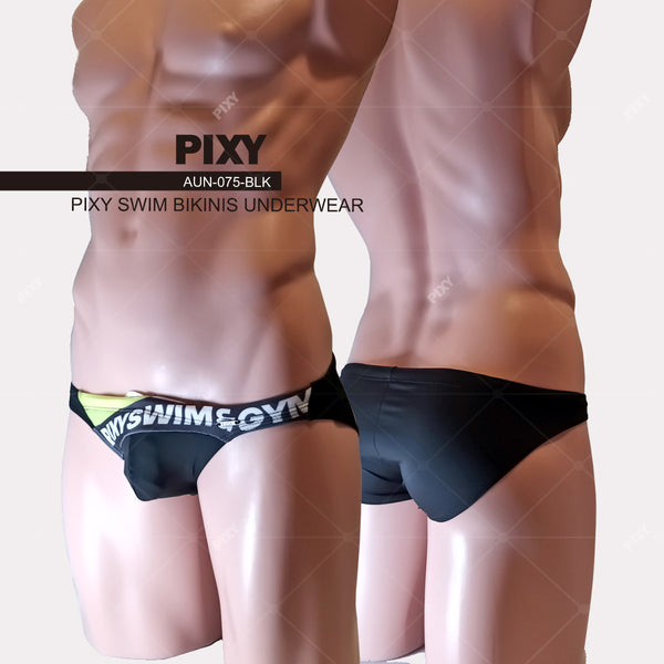 PIXY U-LIFT RACING BIKINI-UNDERWEAR-BLK