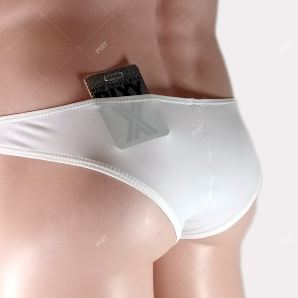 PIXY STRESS FREE BULGE POUCH UNDERWEAR- SHEER MAX2