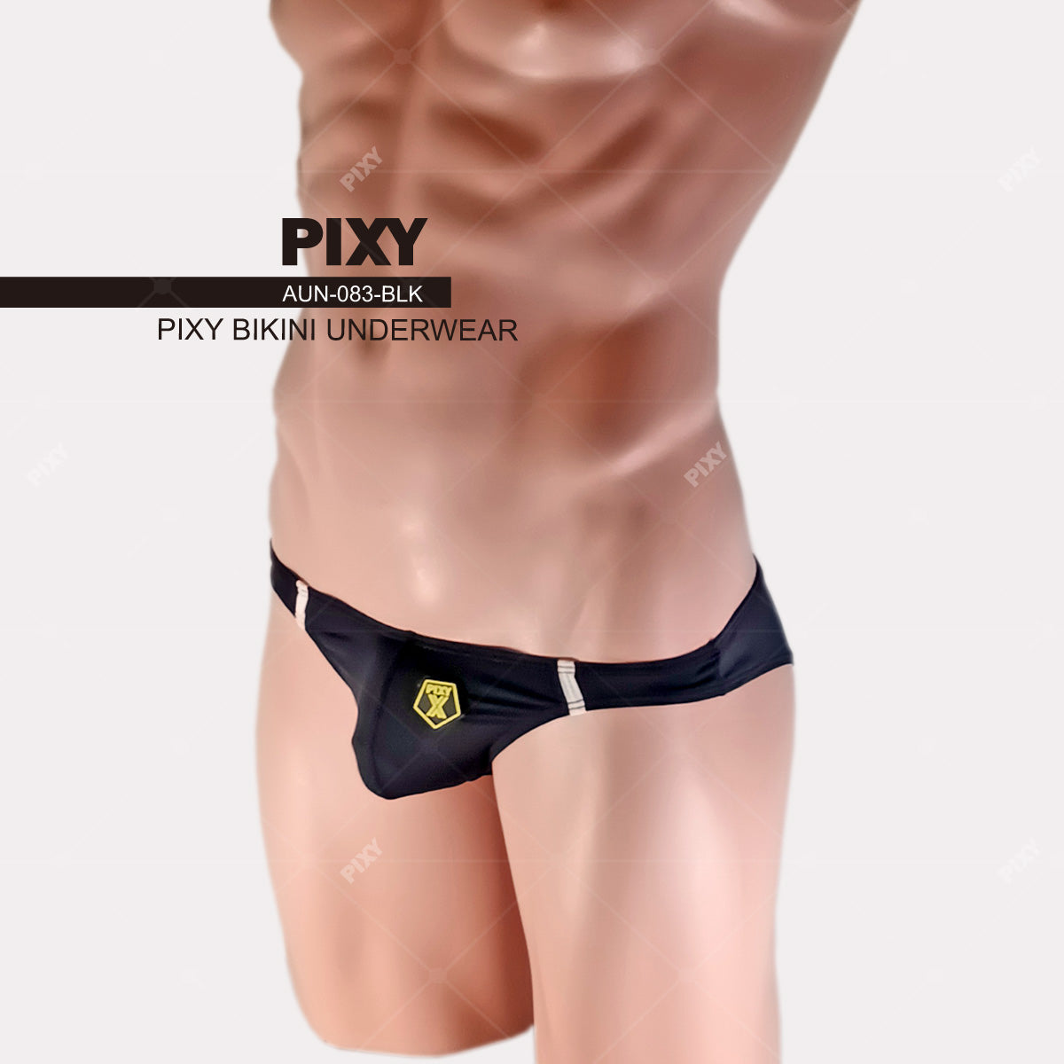 PIXY STRESS FREE BULGE POUCH UNDERWEAR- SHEER MAX2