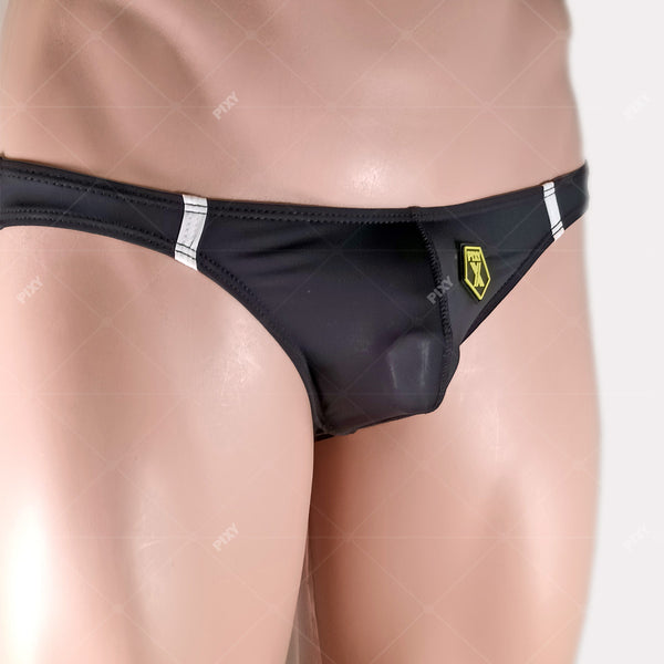 PIXY STRESS FREE BULGE POUCH UNDERWEAR- SHEER MAX2