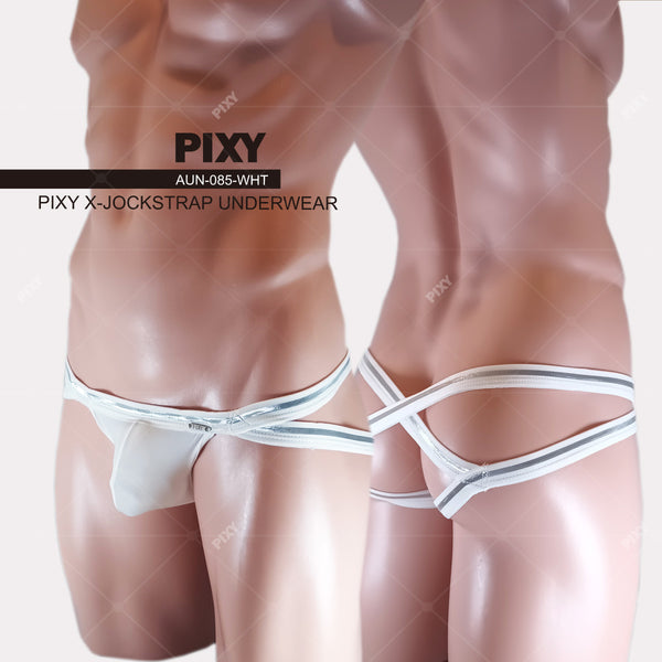 PIXY BASIC X-JOCK STRAP UNDERWEAR  - ICE