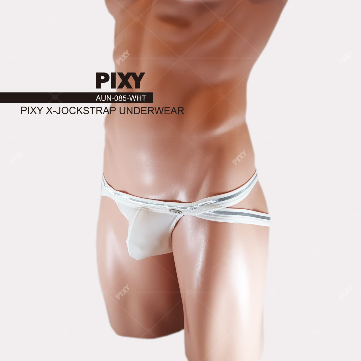 PIXY BASIC X-JOCK STRAP UNDERWEAR  - ICE