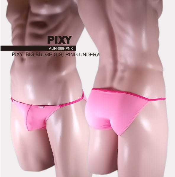 PIXY MINI BIKINI-PINK UNDERWEAR-SHEER MAX