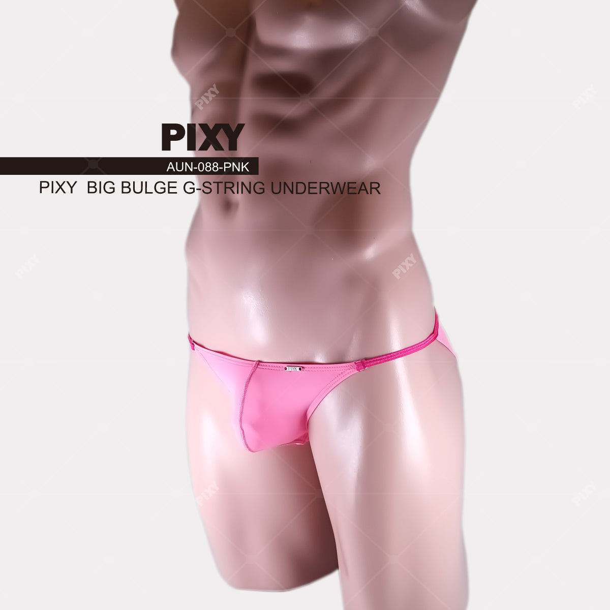 PIXY MINI BIKINI-PINK UNDERWEAR-SHEER MAX