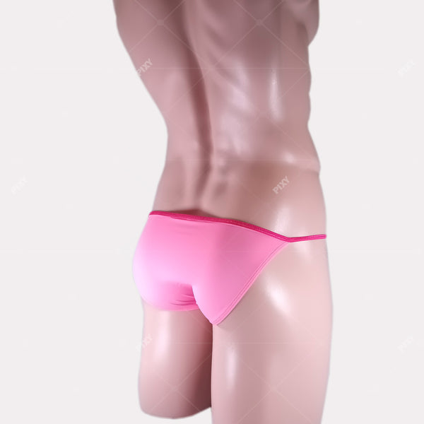 PIXY MINI BIKINI-PINK UNDERWEAR-SHEER MAX