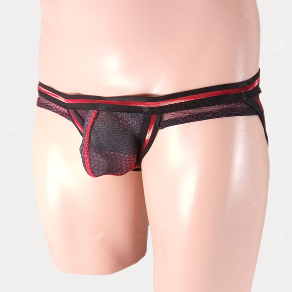 PIXY  MESH 2-IN-1 BIKINI UNDERWEAR- HELL LOVE 2