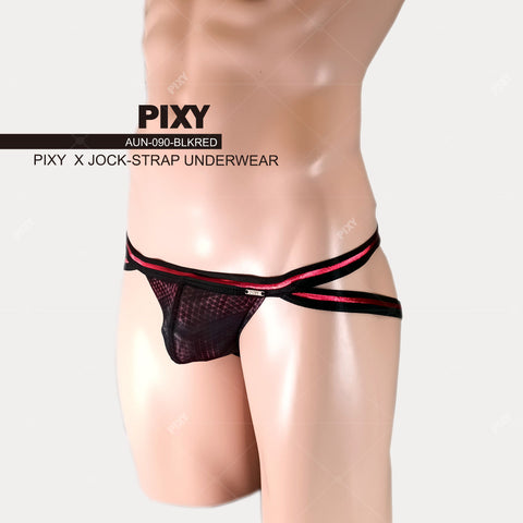 PIXY MESH X-JOCK STRAP UNDERWEAR  - HELL LOVE 2