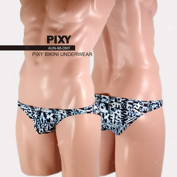 PIXY BULGE POUCH UNDERWEAR-BLUE