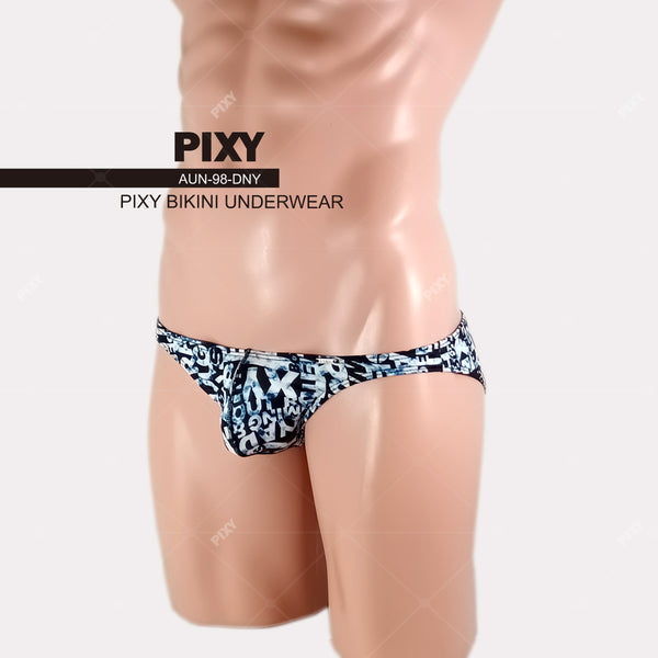 PIXY BULGE POUCH UNDERWEAR-BLUE