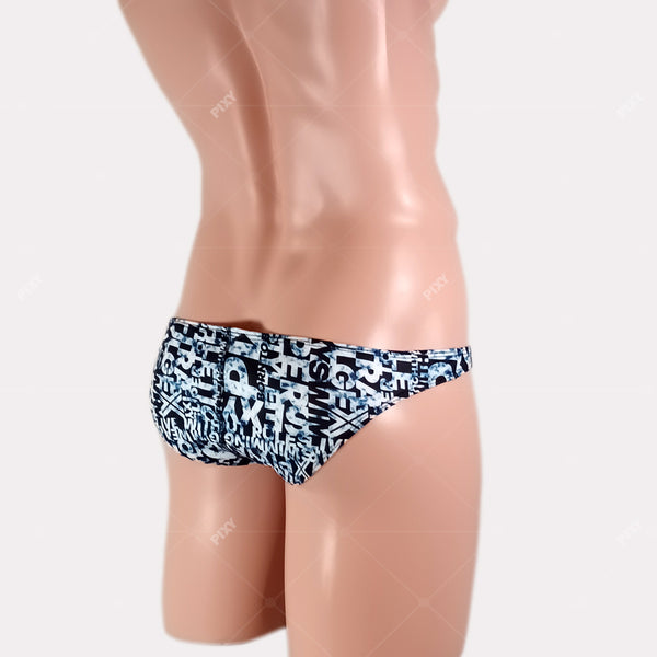 PIXY BULGE POUCH UNDERWEAR-BLUE