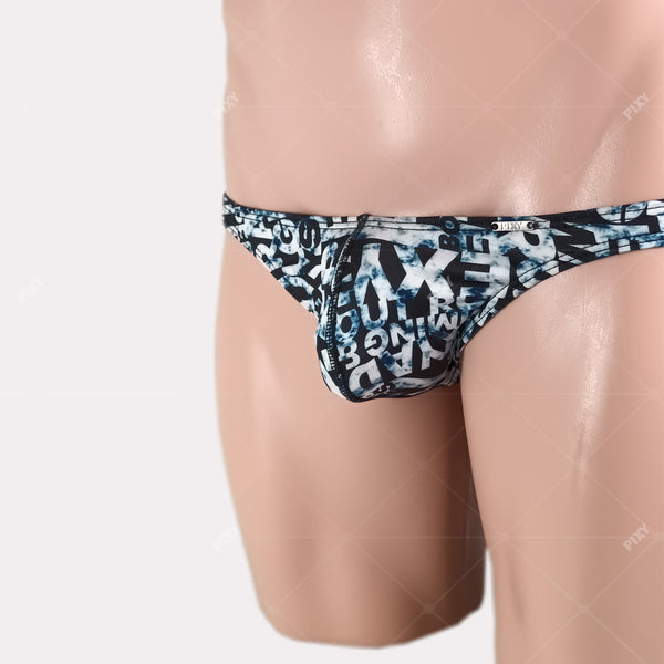 PIXY BULGE POUCH UNDERWEAR-BLUE