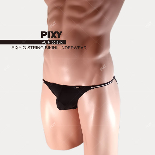 PIXY TANGAS UNDERWEAR- BLACK