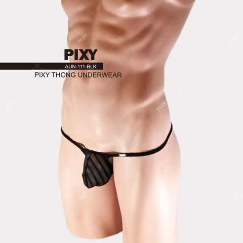 PIXY U-RING LEFT FORWARD THONG- UNDERWEAR-FIRE