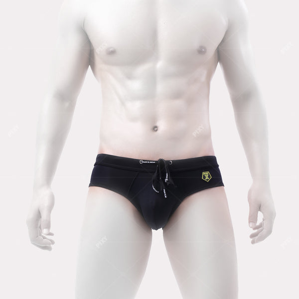 PIXY TANNING BRIEFS-BLK