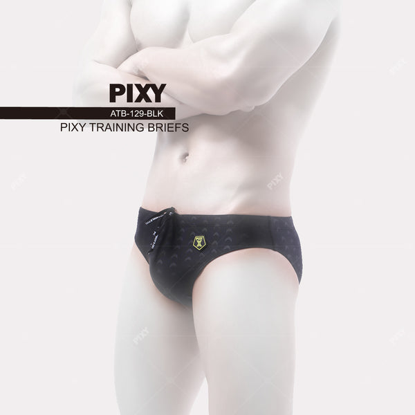 PIXY TANNING BRIEFS-BLK
