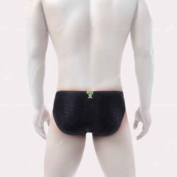 PIXY TANNING BRIEFS-BLK