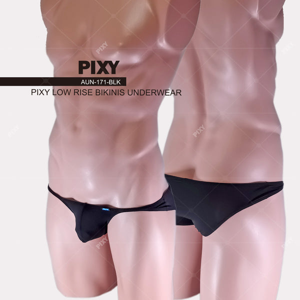 PIXY LOW RISE BIKINIS UNDERWEAR- MARINE