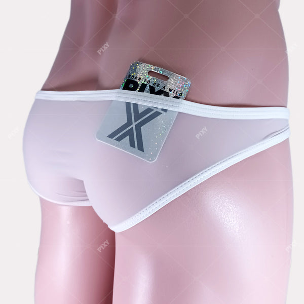 PIXY LOW RISE BIKINI UNDERWEAR- SHEER MAX