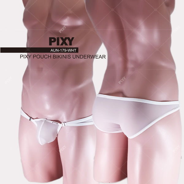 PIXY LOW RISE BIKINI UNDERWEAR- SHEER MAX