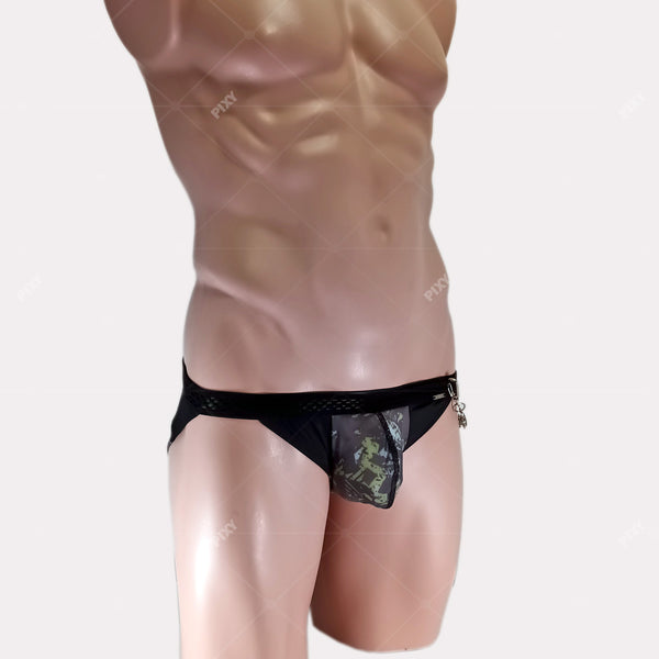 PIXY  U-POUCH BIKINI UNDERWEAR- HELL LOVE