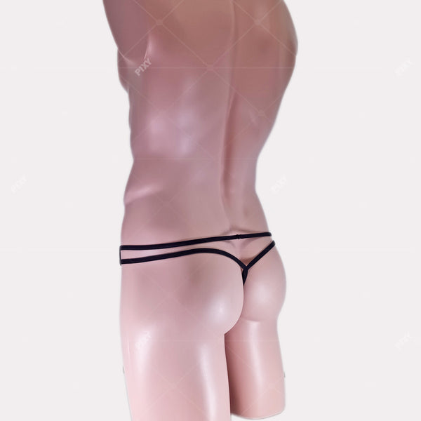 PIXY LATEX THONGS UNDERWEAR-POWER