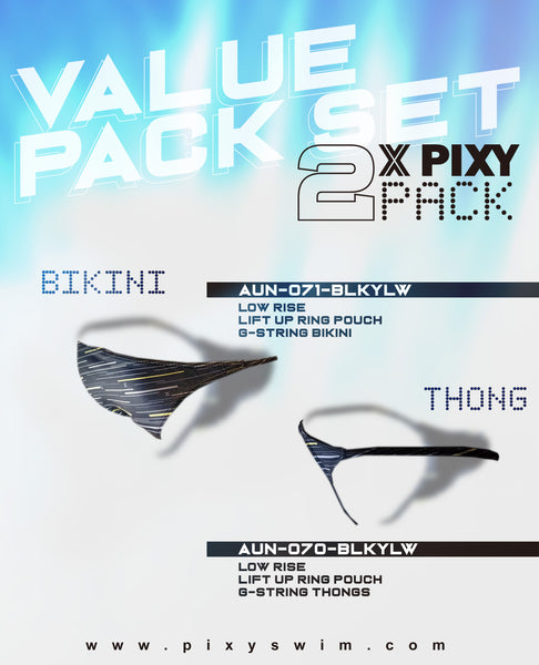 PIXY UNDERWEAR 2 PACK -POWER 1