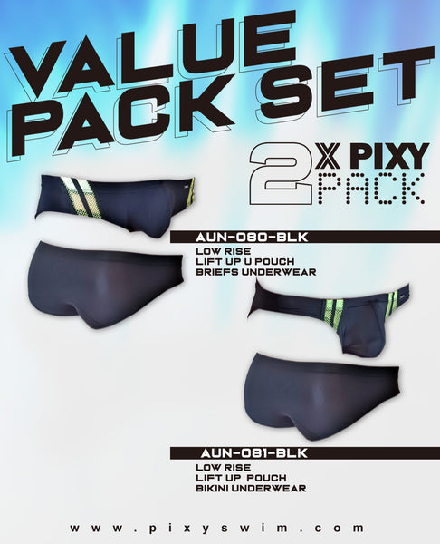 PIXY UNDERWEAR 2 PACK - SPORT GEAR