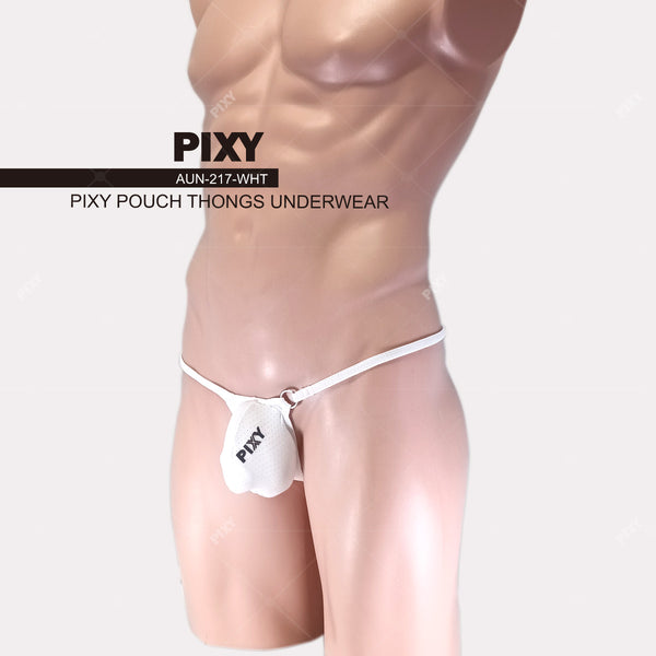 PIXY POUCH LEFT FORWARD THONG- BODY MAX