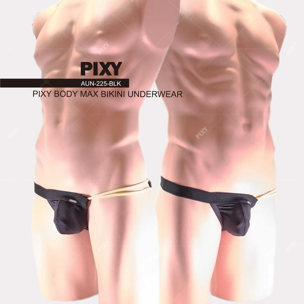 PIXY DOUBLES STRING LEFT FORWARD POUCH BIKINI- BODY MAX