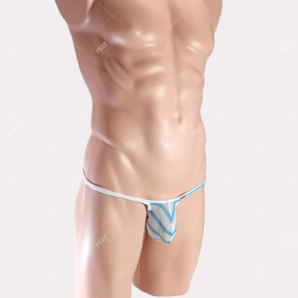 PIXY LOW RISE THONGS UNDERWEAR- MARINE NATION