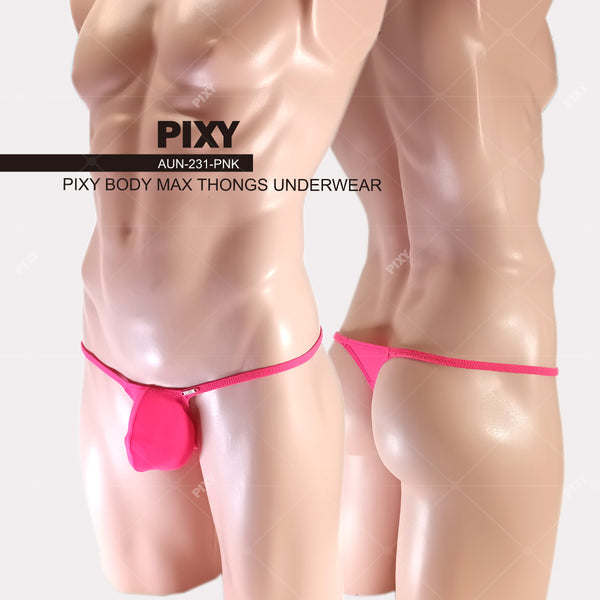PIXY LOW RISE THONGS UNDERWEAR- BODY MAX