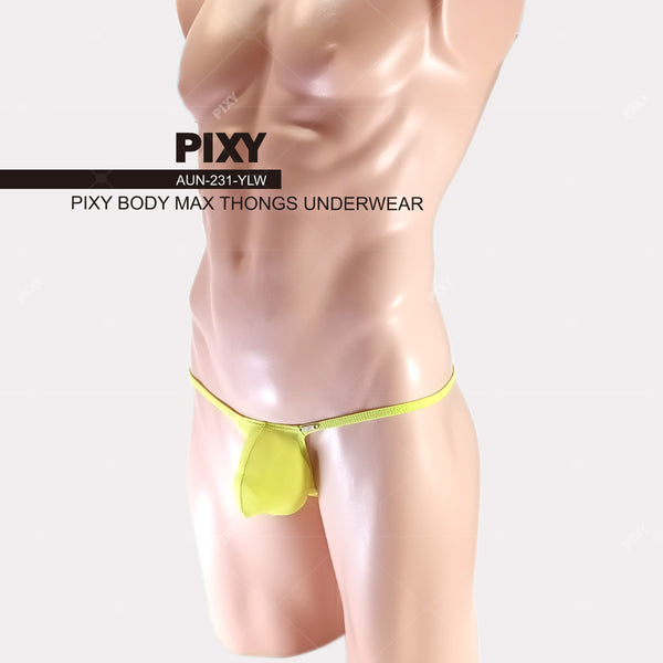 PIXY LOW RISE THONGS UNDERWEAR- BODY MAX