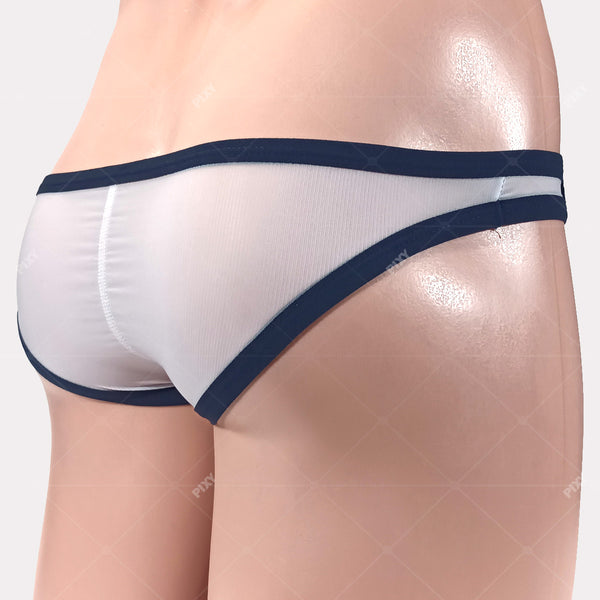 PIXY LOW RISE BIKINI UNDERWEAR- MARINE NATION