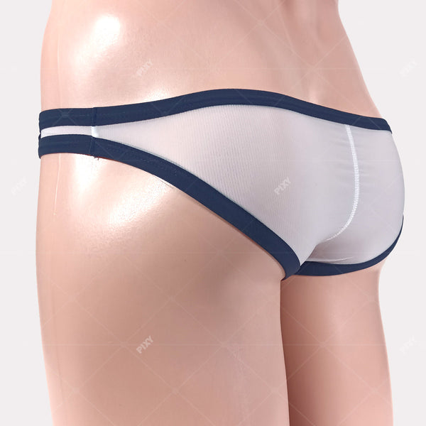 PIXY LOW RISE BIKINI UNDERWEAR- MARINE NATION