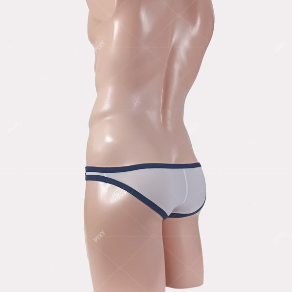 PIXY LOW RISE BIKINI UNDERWEAR- MARINE NATION