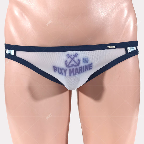 PIXY LOW RISE BIKINI UNDERWEAR- MARINE NATION