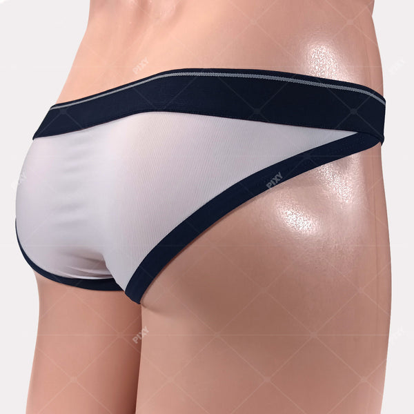 PIXY LOW RISE BIKINI UNDERWEAR- MARINE NATION
