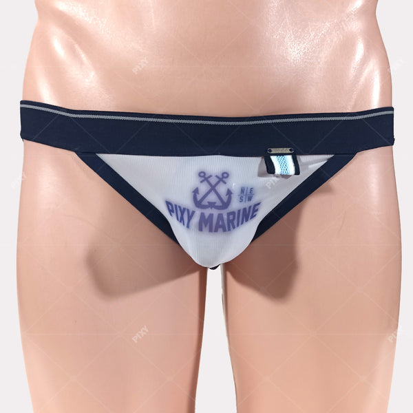 PIXY LOW RISE BIKINI UNDERWEAR- MARINE NATION