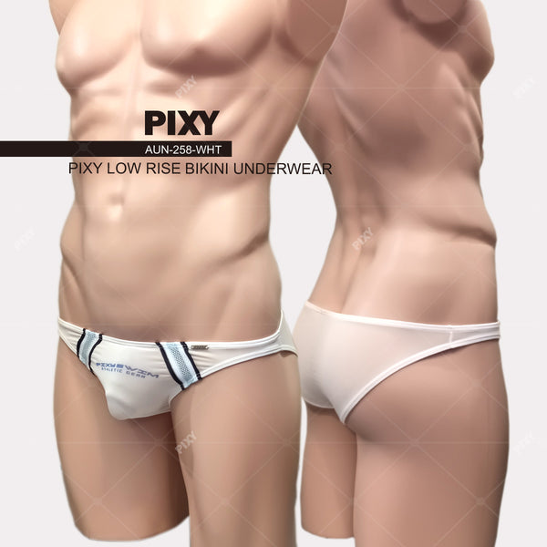 PIXY LOW RISE BIKINI UNDERWEAR- MARINE NATION