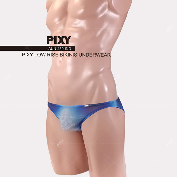 PIXY LOW RISE BIKINI UNDERWEAR- MARINE NATION
