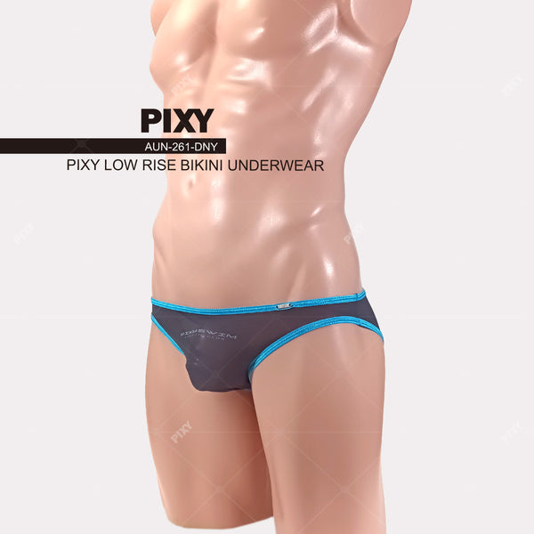 PIXY LOW RISE BIKINI UNDERWEAR- MARINE NATION