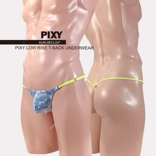 PIXY LOW RISE THONGS UNDERWEAR- BODY MAX