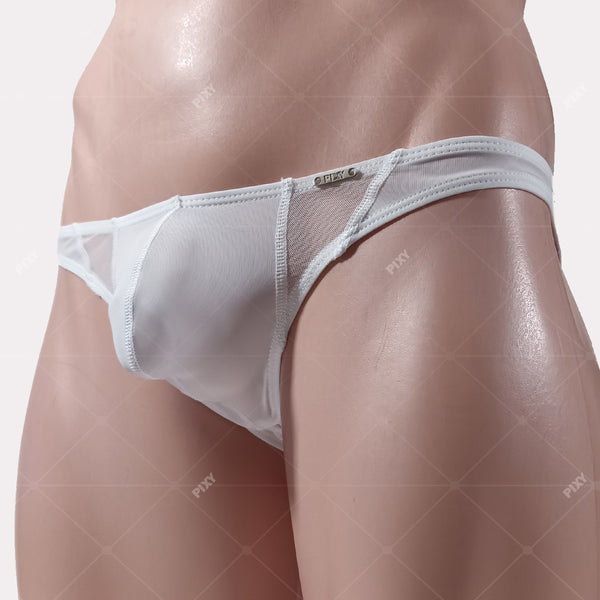 PIXY BULGE POUCH BIKINI UNDERWEAR- MARINE NATIONAL