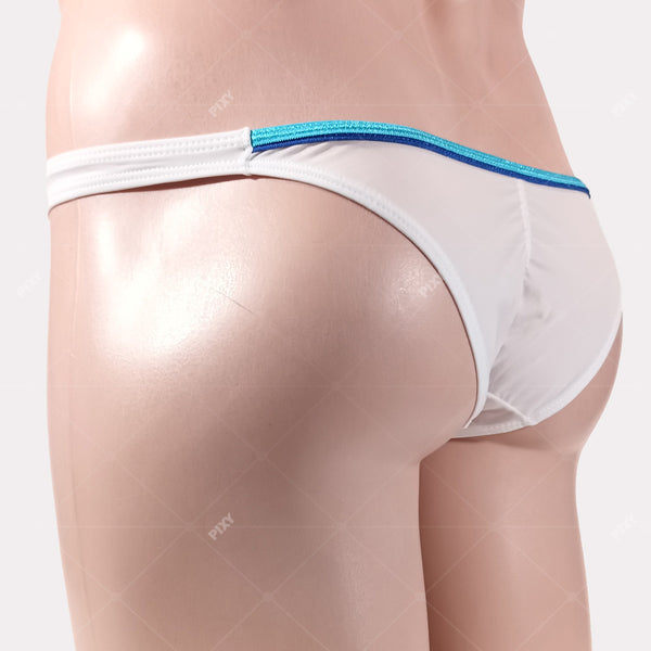 PIXY BULGE POUCH BIKINI UNDERWEAR- MARINE NATIONAL