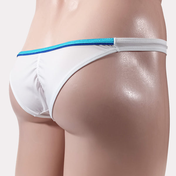 PIXY BULGE POUCH BIKINI UNDERWEAR- MARINE NATIONAL
