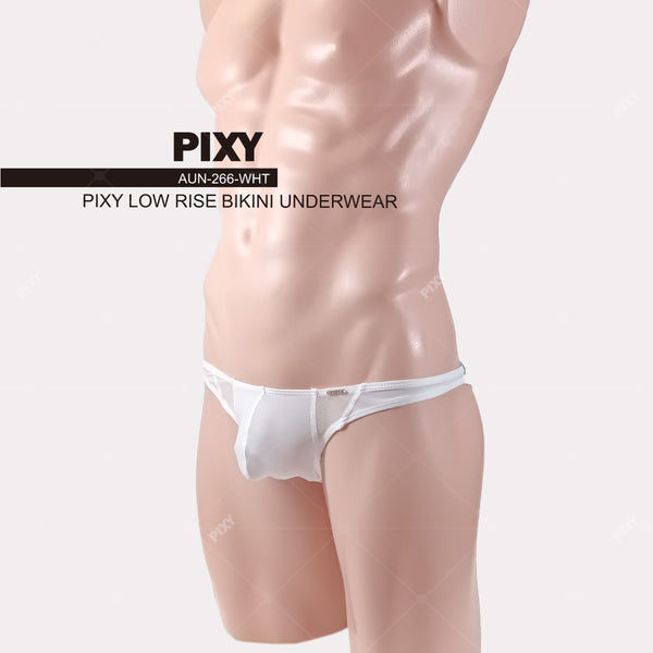 PIXY BULGE POUCH BIKINI UNDERWEAR- MARINE NATIONAL