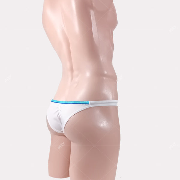 PIXY BULGE POUCH BIKINI UNDERWEAR- MARINE NATIONAL